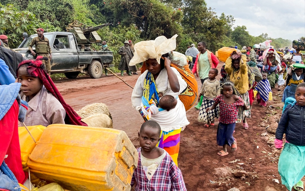 Abasaga miliyoni bamaze guhunga u Burasirazuba bwa RDC mu mezi atandatu