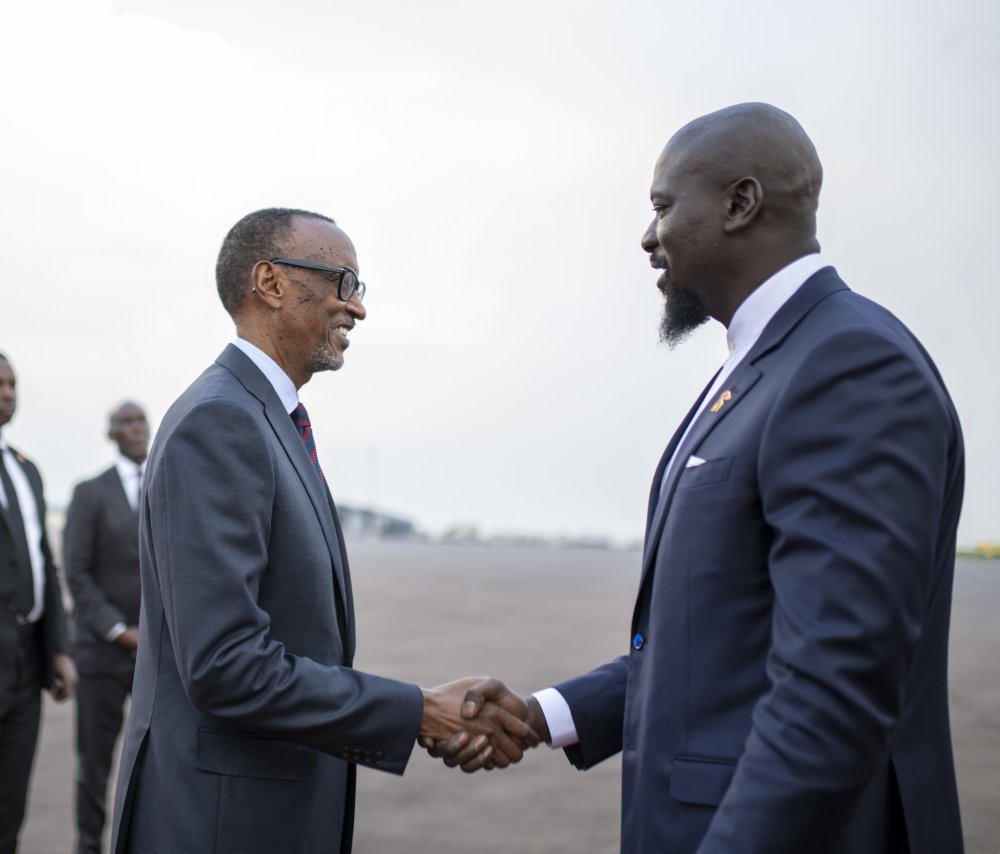 Ibintu umunani wamenya kuri Perezida Doumbouya uri mu Rwanda