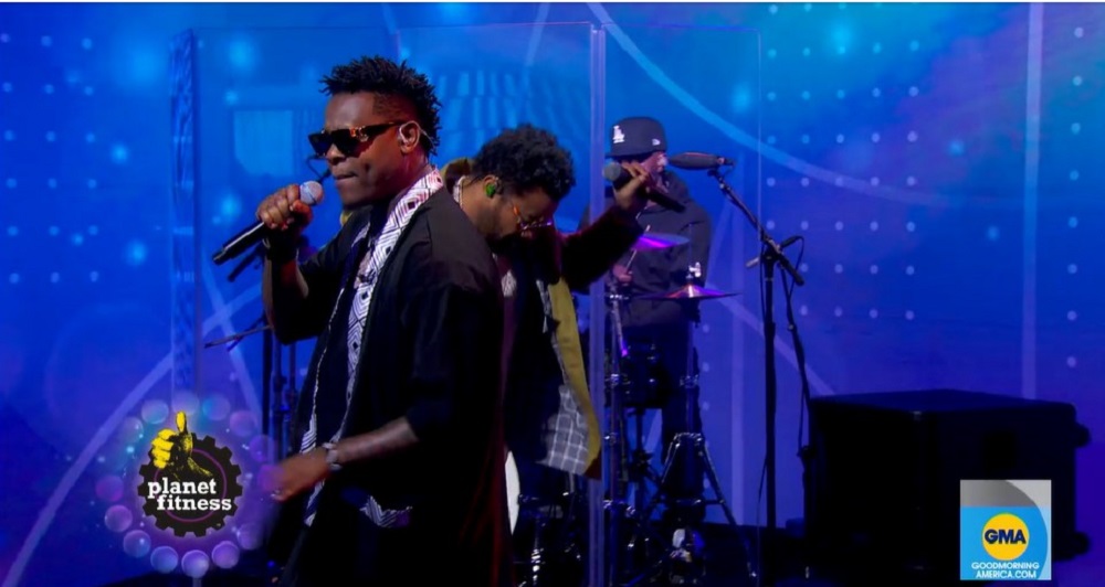 Bruce Melodie na Shaggy bacanye umucyo mu kiganiro Good Morning America