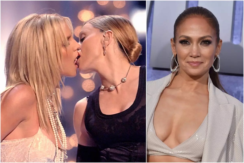 Hahishuwe icyatumye Jennifer Lopez atagaragara ku rubyiniro Madonna yasomaniyeho na Britney Spears