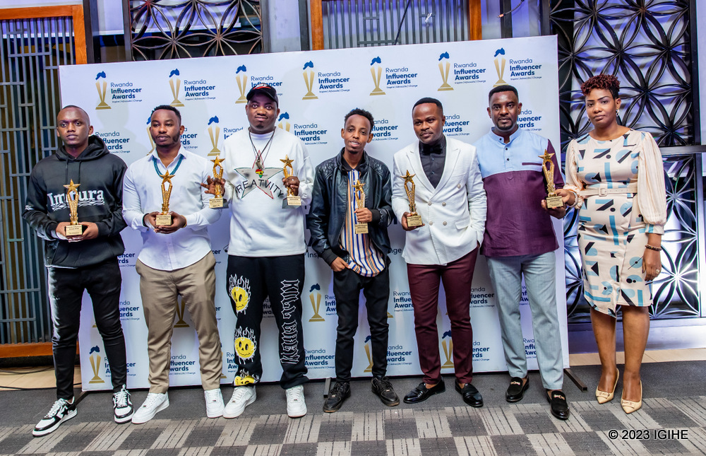 Ku nshuro ya kabiri i Kigali hatanzwe ibihembo bya Rwanda Influencer Awards (Amafoto)