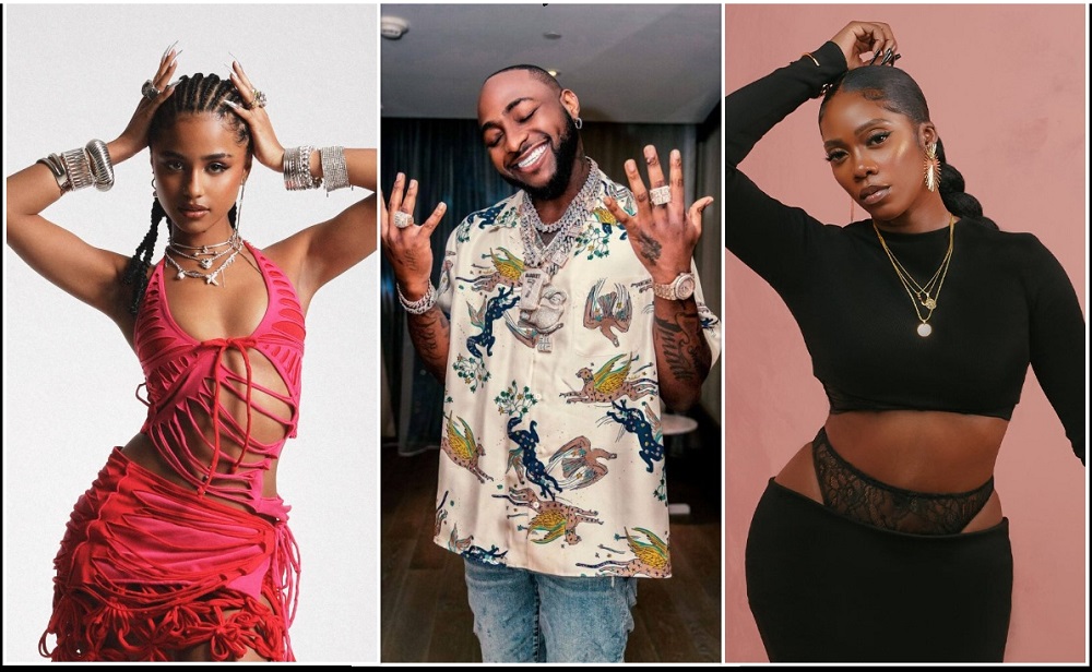 Harimo itike za miliyoni 2 Frw: Davido na Tiwa Savage bagiye gusabana n’abafana i Kigali