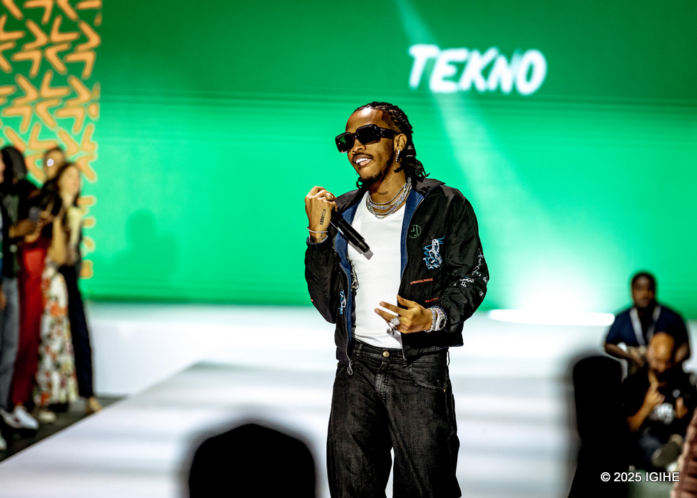 Tekno Miles yatunguranye mu gitaramo cy’imideli  cya ‘Giants of Africa Festival’ (Amafoto)