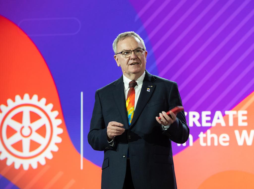 Perezida wa Rotary International ategerejwe i Kigali
