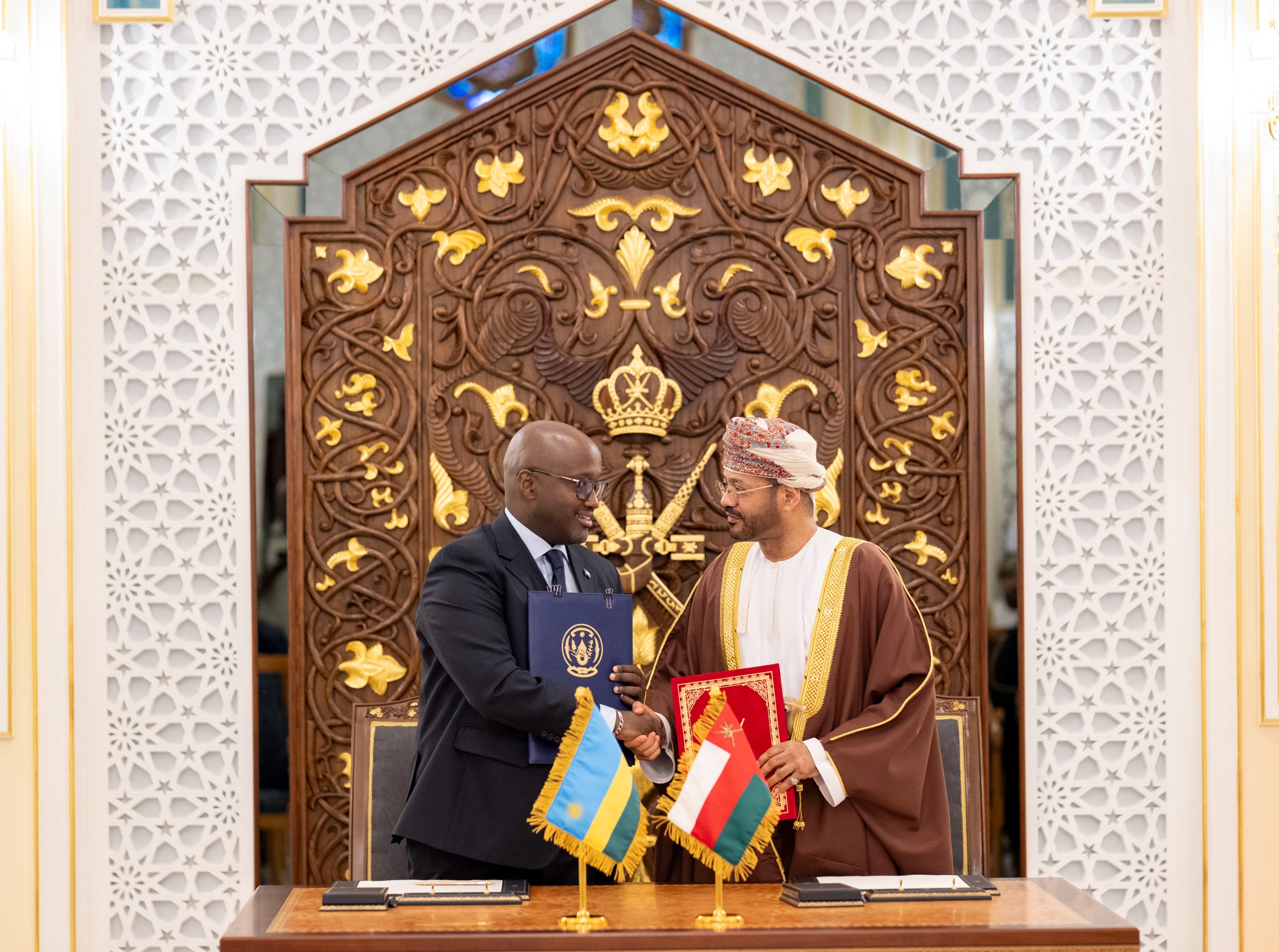 U Rwanda na Oman byemeranyije gufungura ambasade ku mpande zombi
