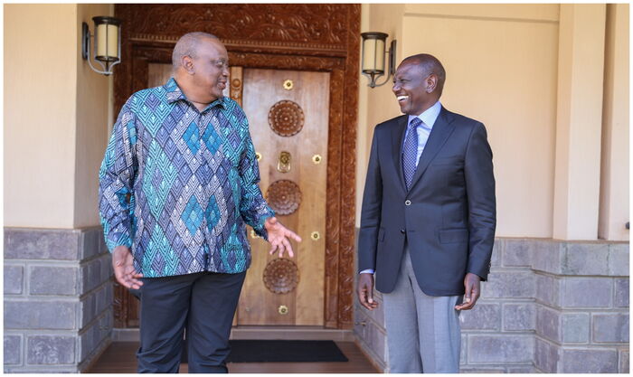 Uhuru Kenyatta na William Ruto bongeye guhura nyuma yo gushwana