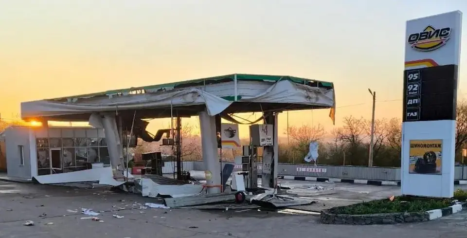 U Burusiya bwagabye ibitero kuri sitasiyo za lisansi muri Ukraine