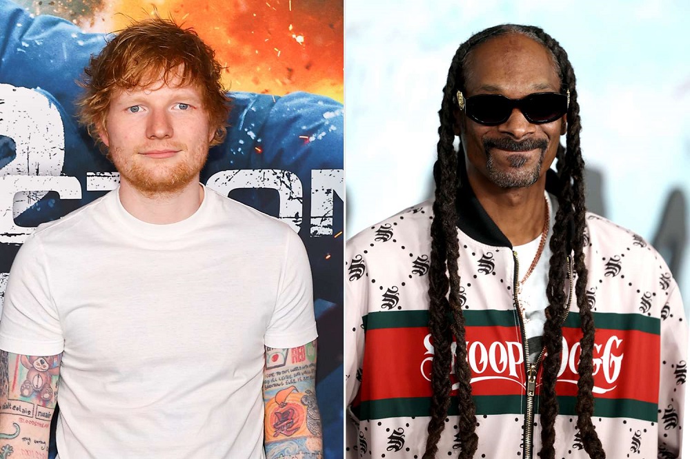 Ed Sheeran yavuze ko yari yishwe n’urumogi yasangiye na Snoop Dogg