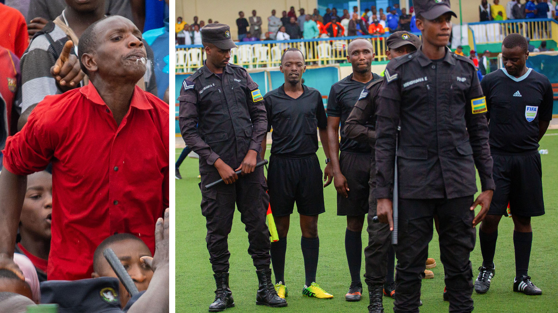 Abafana baciriye ku basifuzi: Impamvu ebyiri zateye imvururu mu mukino Rayon Sports yatsinzemo Rutsiro FC