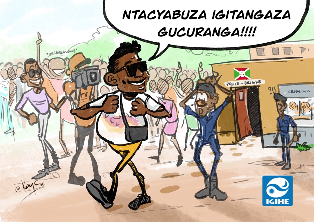 CARTOON: Nyuma y’imiraba, i Burundi Bruce Melodie yahacanye umucyo