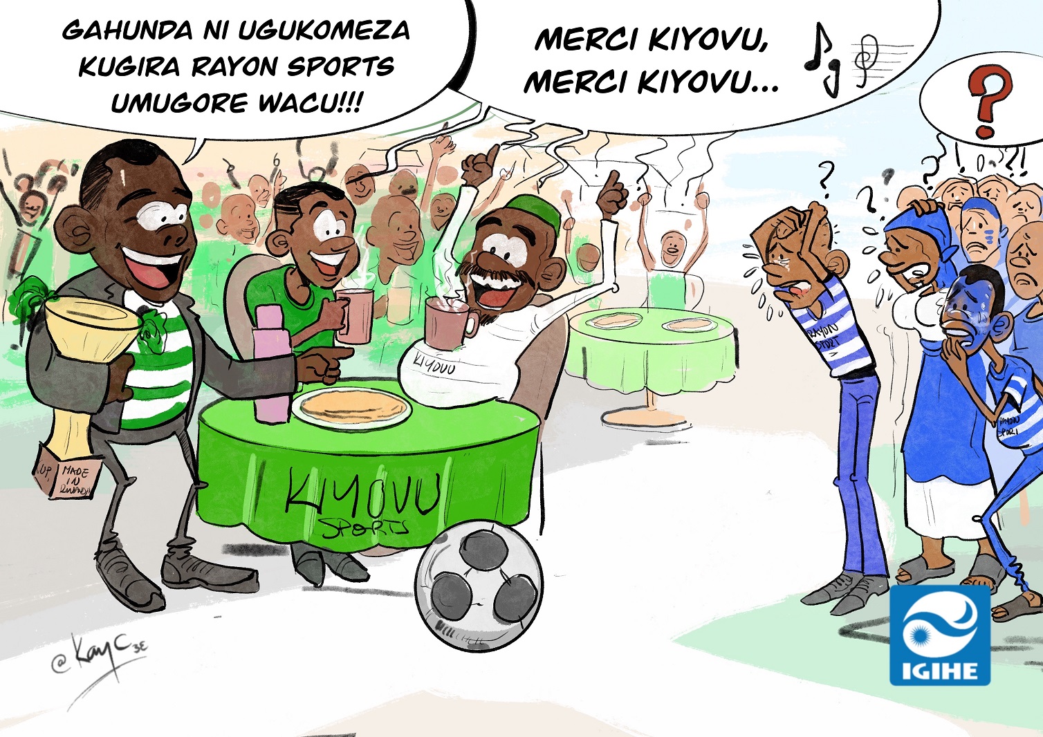 Ibyishimo muri Kiyovu Sports n’agahinda muri Rayon Sports yabuze igikombe