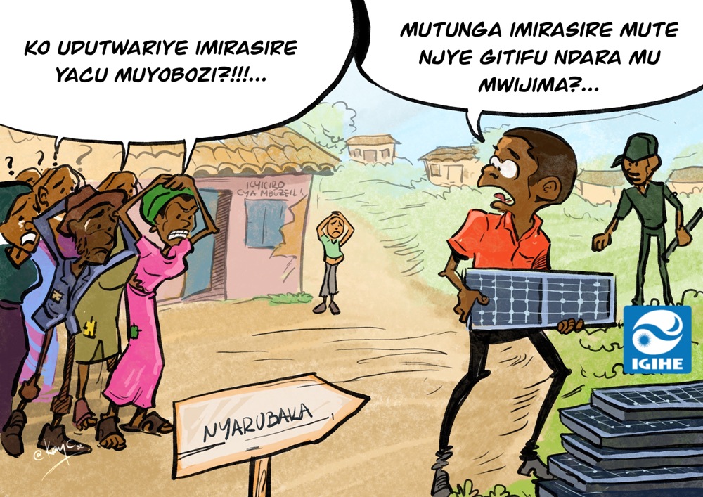 CARTOON: Bahawe imirasire n’abagiraneza, bayamburwa n’abayobozi