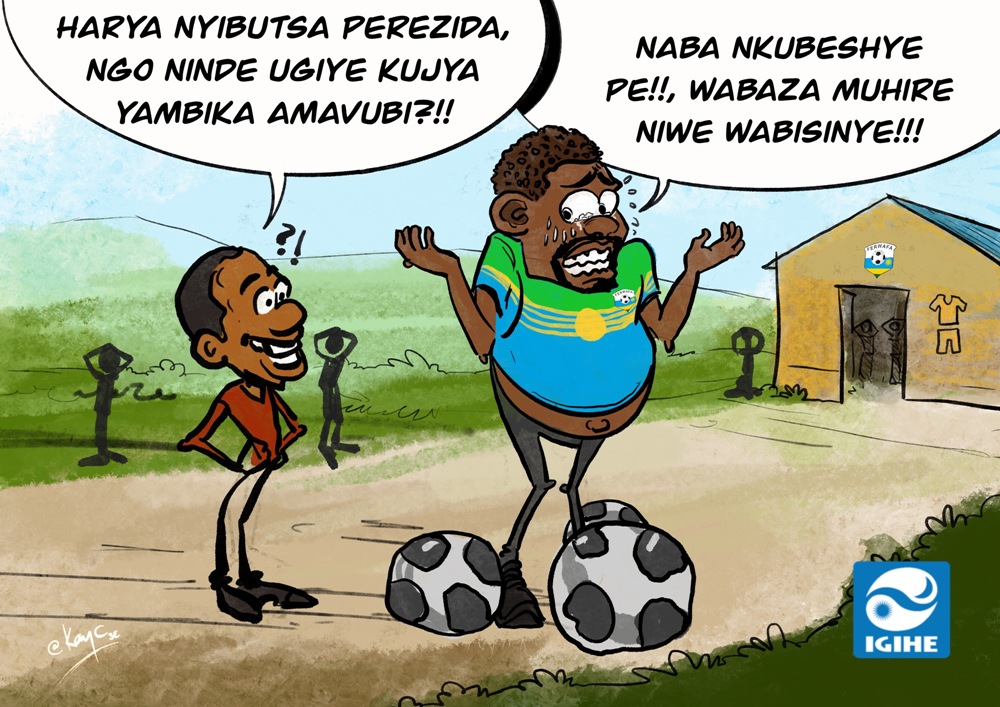 CARTOON: Kunyuranya muri FERWAFA ku masezerano ya sosiyete izambika ikipe y’igihugu