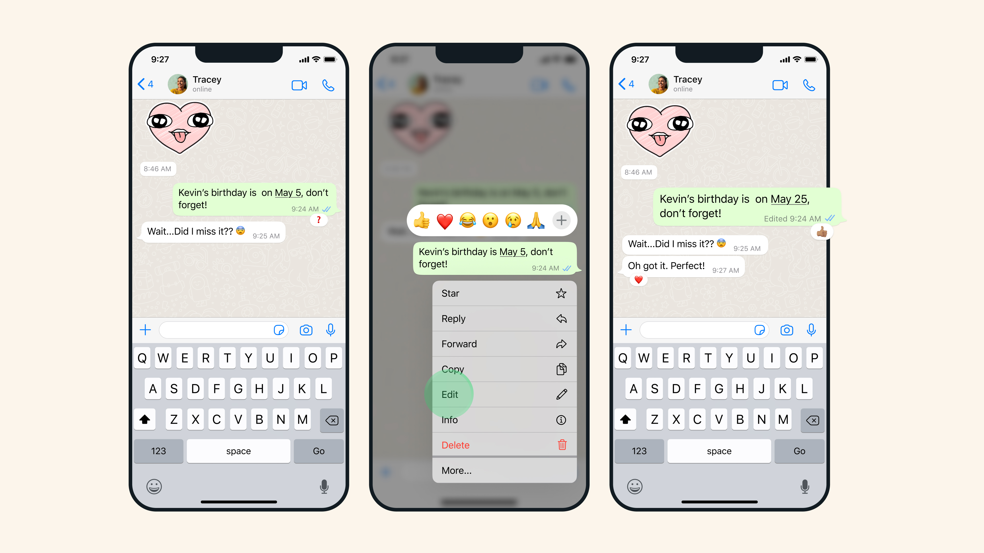 WhatsApp igiye gushyiraho uburyo bwo gukosora ibyo umuntu yanditse
