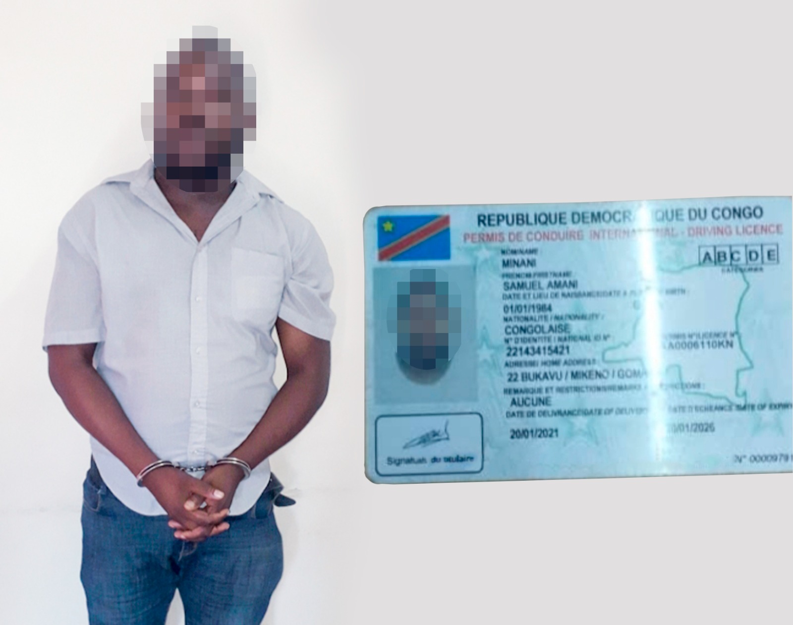 Umushoferi yafatanywe 'permis' mpimbano agiye gusuzumisha ubuziranenge bw’ikinyabiziga