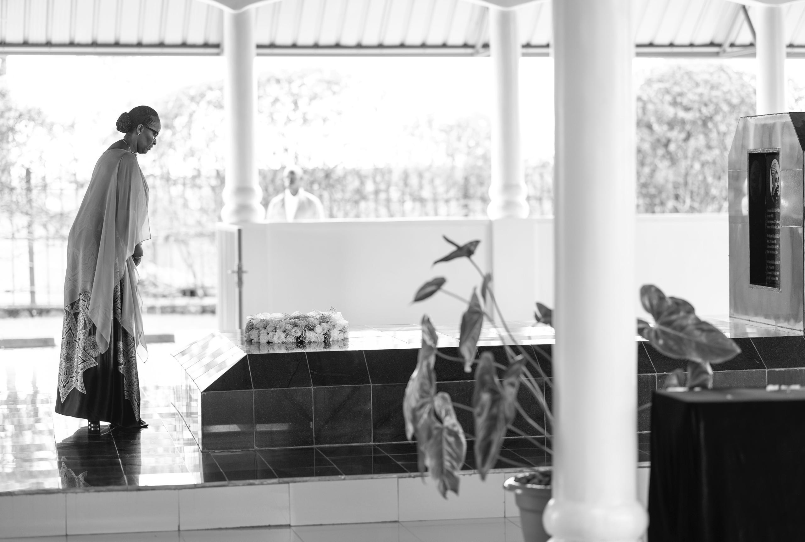 Madamu Jeannette Kagame yitabiriye umuhango wo kwibuka Umwamikazi Rosalie Gicanda