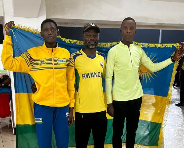 Uwitonze Claire na Ingabire Victor begukanye imidali mu isiganwa ryo muri Djibouti