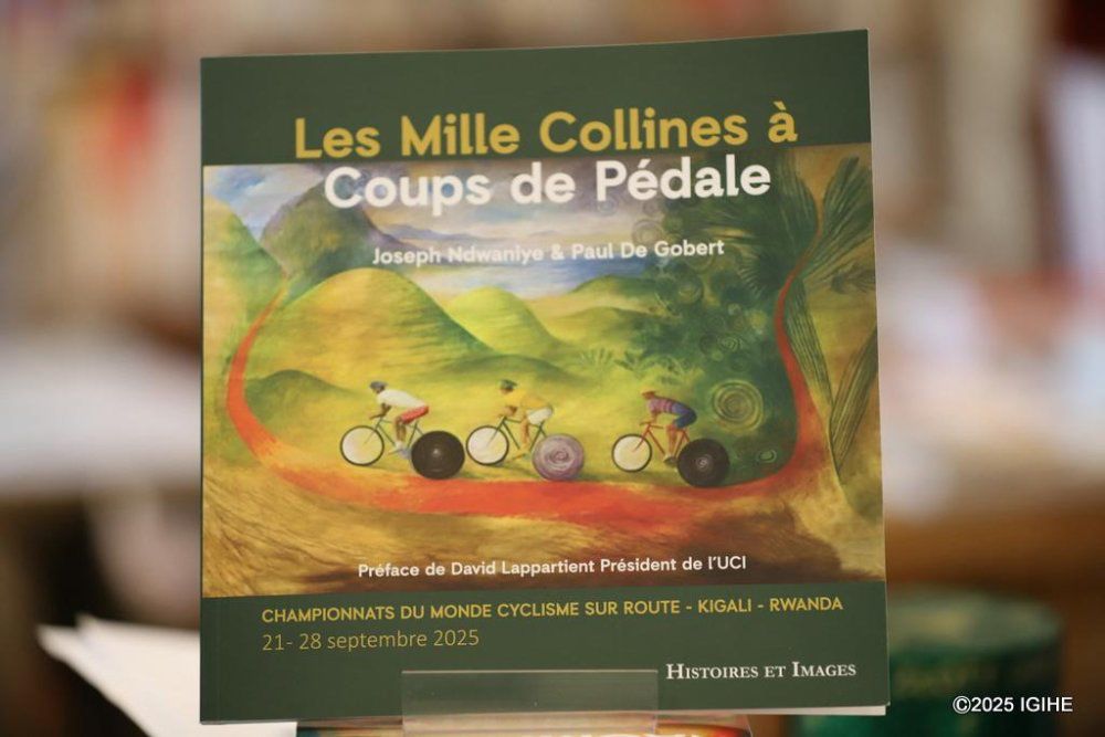 Imaramatsiko ku gitabo ‘Les Mille Collines à coup de Pédal’ kivuga akamaro k’igare mu Rwanda
