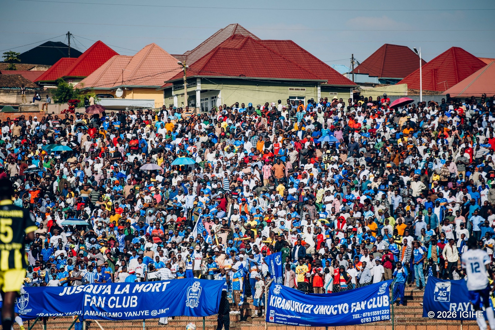 Ubwitabire bw'abafana ku bibuga byo mu Rwanda bwagabanyutseho 58,5%