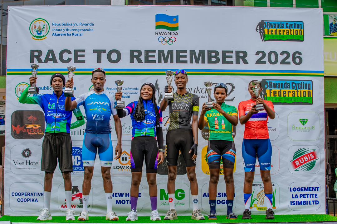 Ingabire Diane na Shemu begukanye ‘Rusizi Circuit’ muri ‘Race to Remember 2026’