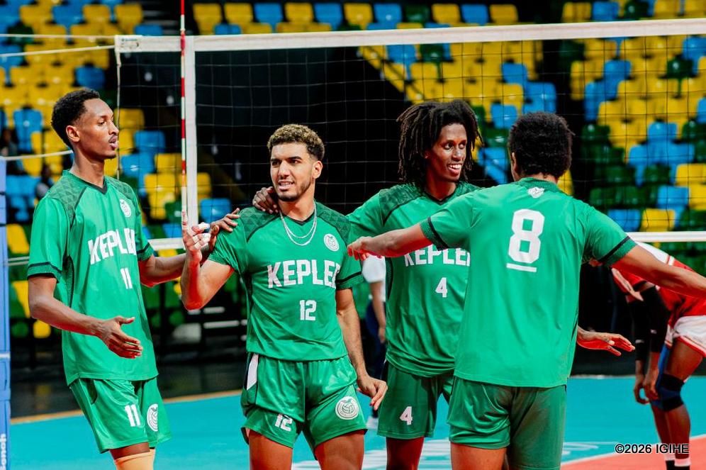 Amakipe ane y’u Rwanda yose yageze muri 1/8 cya ‘CAVB Men’s Club Championship 2026’