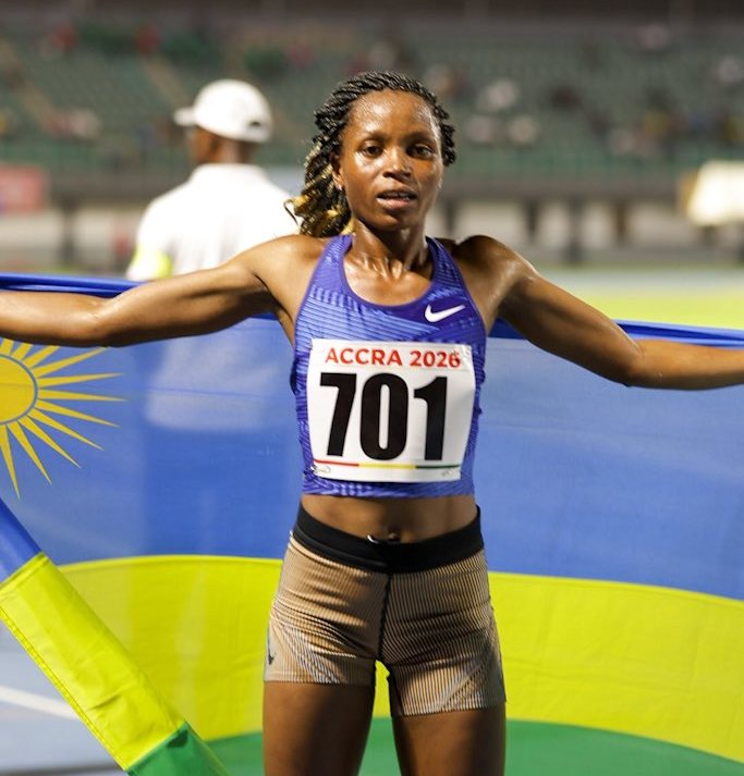Athlétisme: Imanizabayo yegukanye umudali wa Zahabu muri Shampiyona Nyafurika