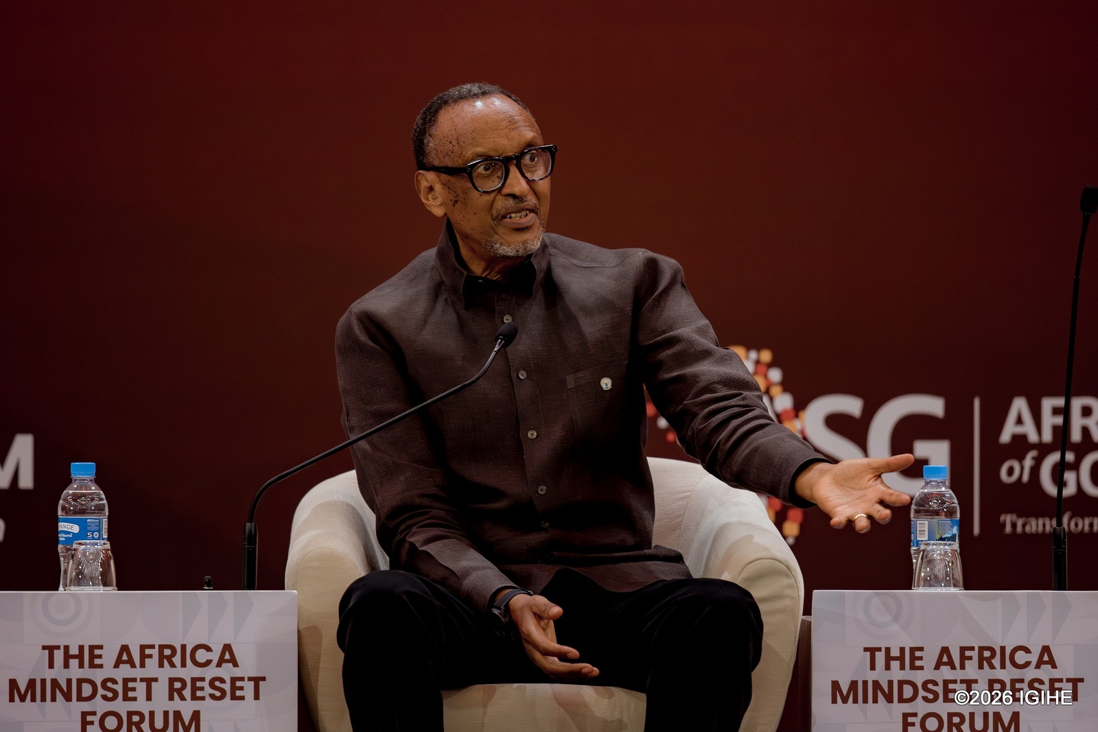 Perezida Kagame yashimangiye ko Afurika izira amagambo atagira ibikorwa