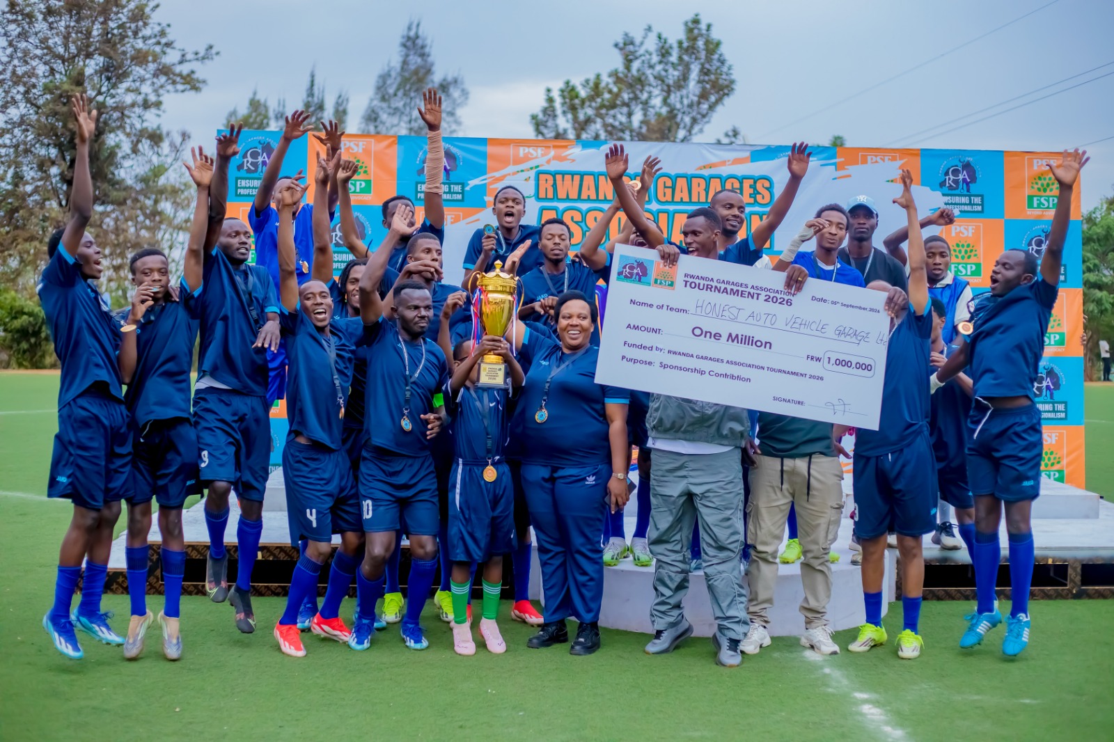 Bwa mbere hasojwe irushanwa rihuza amagaraje yo mu Rwanda mu kurwanya inzoga zitujuje ubuziranenge