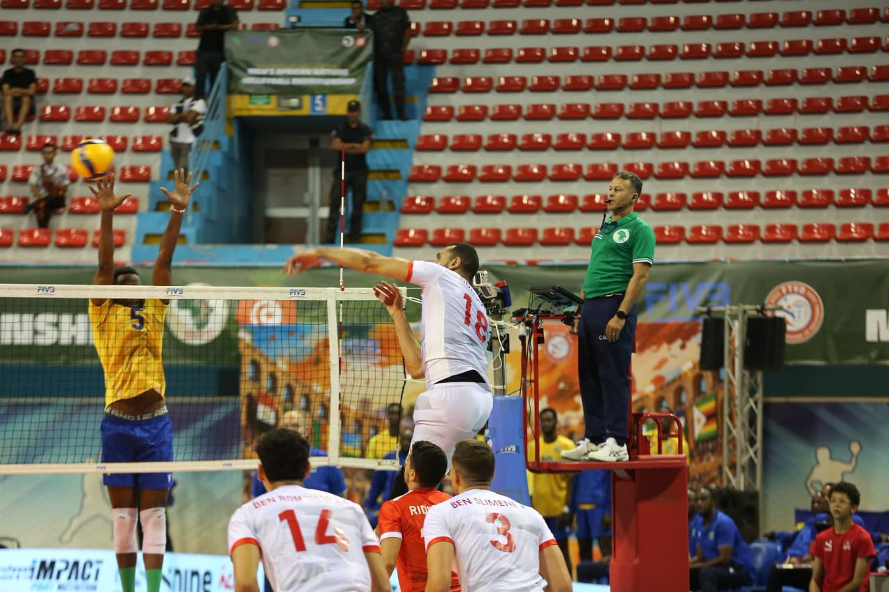 Volleyball: Tunisia yashyize iherezo ku nzozi z’u Rwanda mu Gikombe cya Afurika