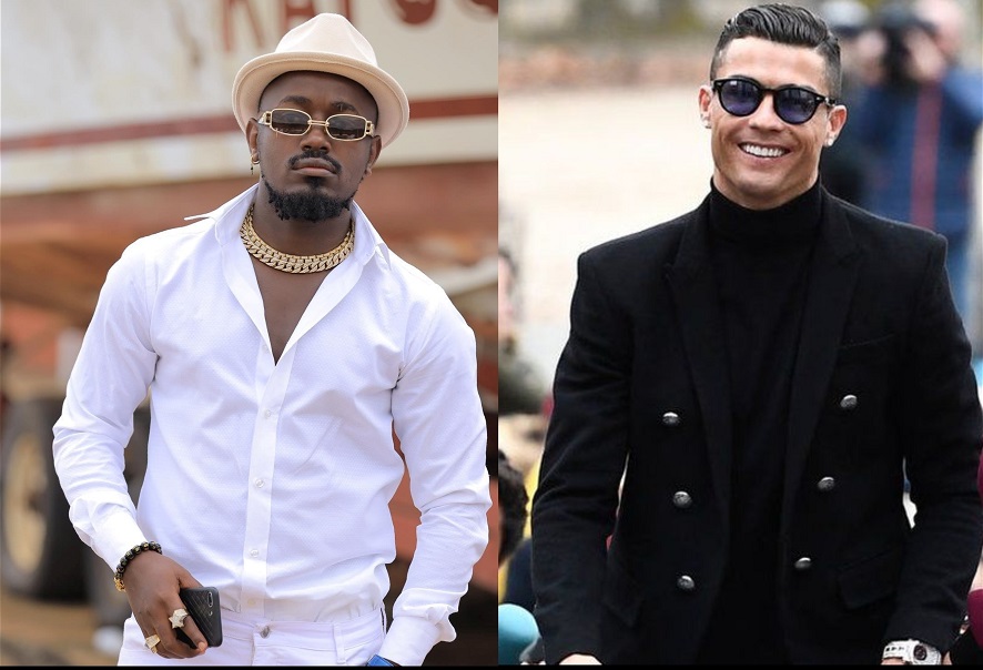 Ykee Benda yihaye amenyo y’abasetsi ubwo yasabaga guhura na Cristiano