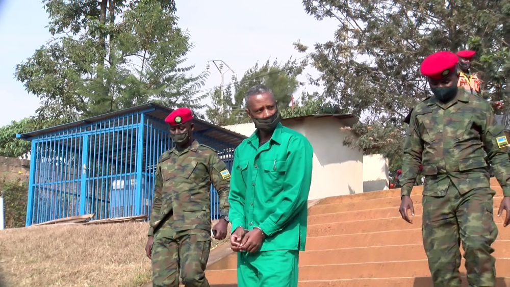 Ubwo Byabagamba yitabaga urukiko rw'ibanze rwa Kicukiro bwa mbere