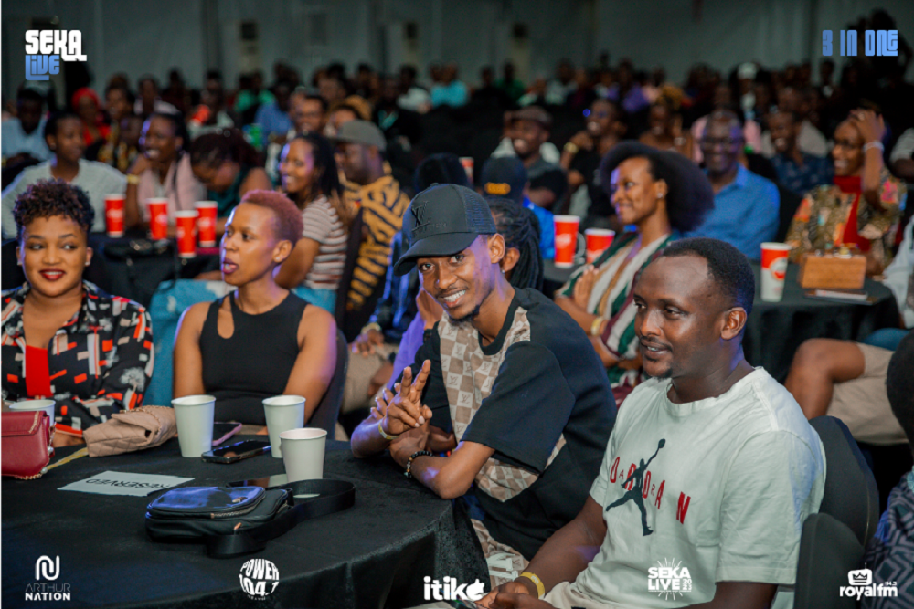 Clapton Kibonke ni umwe mu bitabiriye iki gitaramo