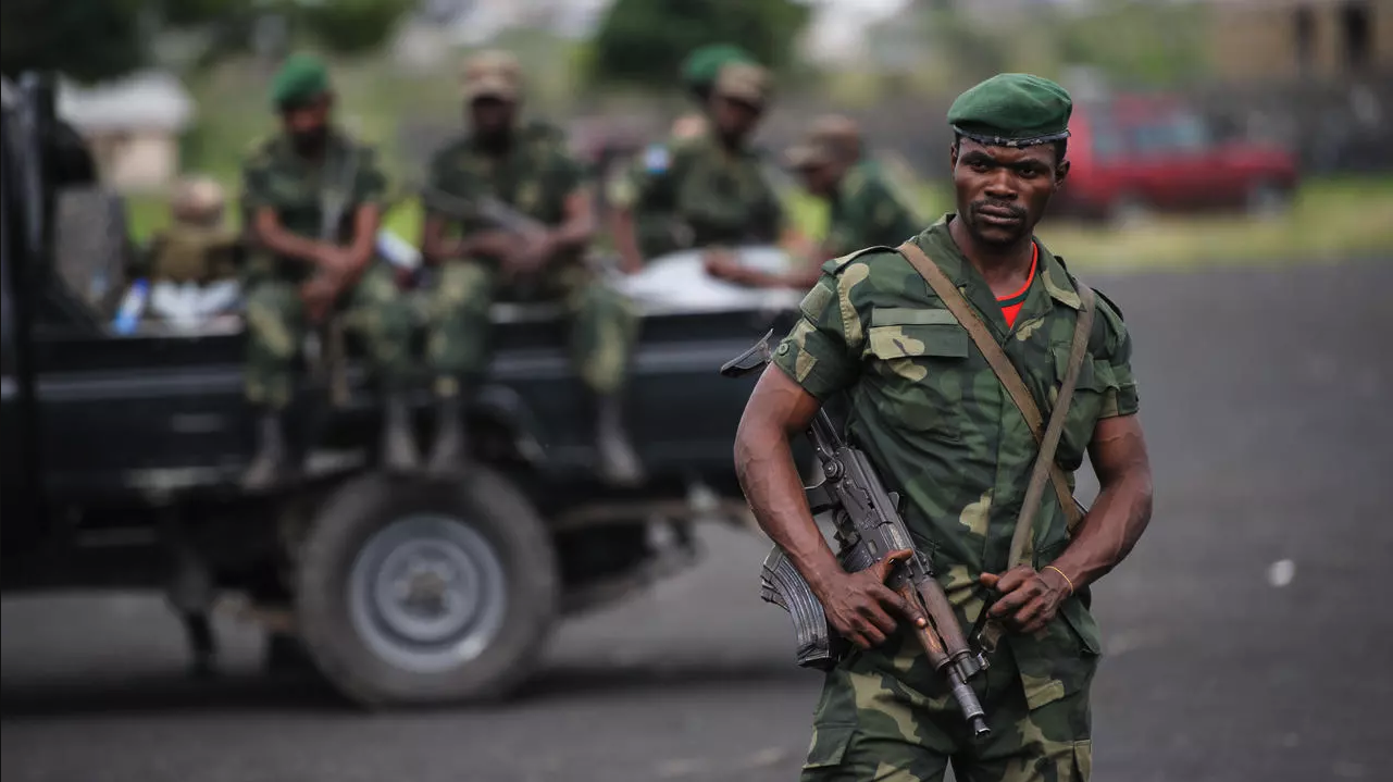 Ingabo za Congo zitiranyijwe n'amabandi, haraswamo babiri