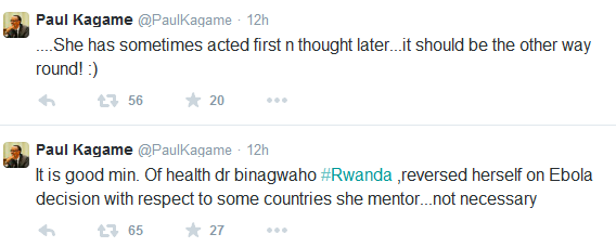 Perezida Kagame yanenze iki cyemezo avuga ko Dr Binagwaho akora ibintu "macuri"