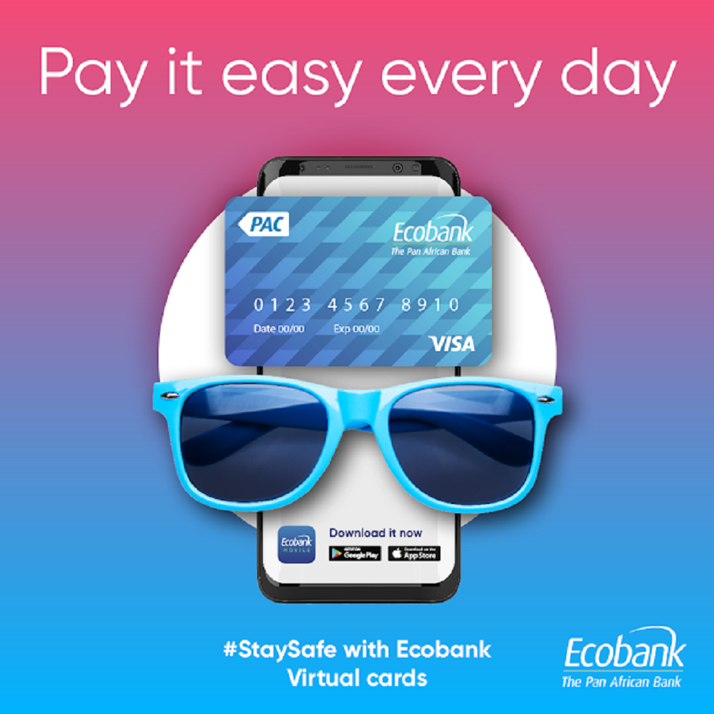 Ikarita ya Ecobank Virtual Card ifasha abantu kwishyura ibicuruzwa kuri murandasi
