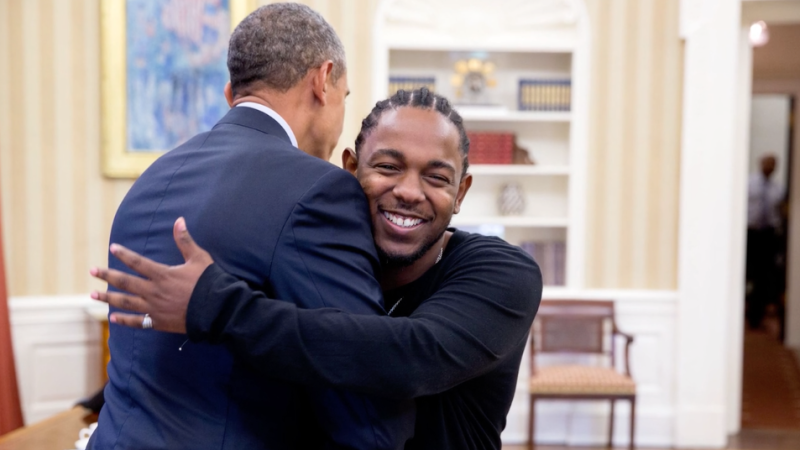 Perezida Obama yigeze gutangaza ko akunda cyane Kendrick Lamar