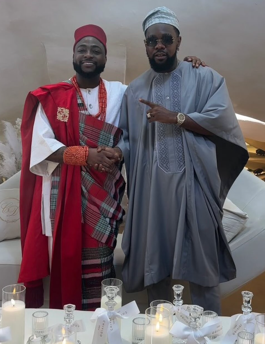 Patoranking yatashye ubukwe bwa Davido