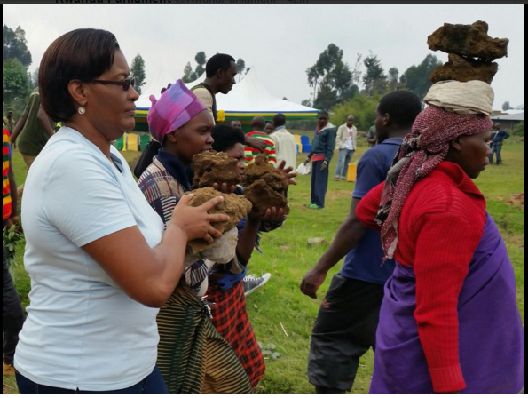 Hon Mukabalisa mu Muganda n'abaturage b'i Rubavu kuri uyu wa Gatandatu