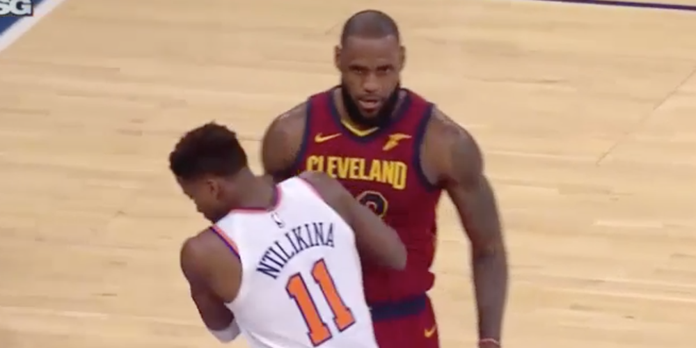 Ntilikina yasunitse LeBron James ubugira gatatu