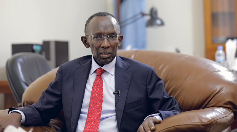 Prof Sam Rugege aganira na IGIHE kuri uyu wa Gatanu