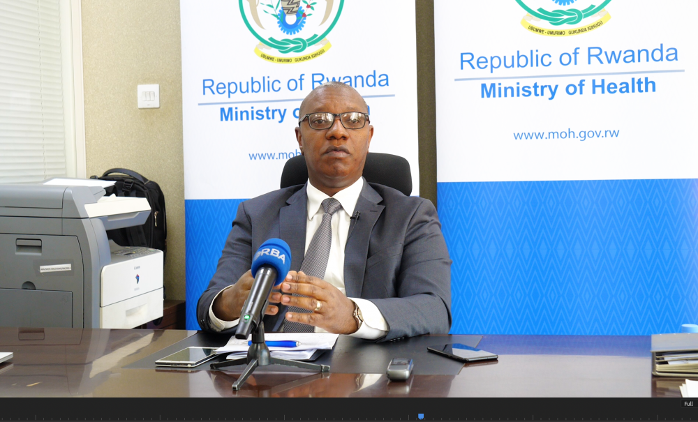 Umunyamabanga Nshingwabikorwa w’Ubunyamabanga bushinzwe abakozi bo mu rwego rw’Ubuzima, Dr Patrick Ndimubanzi