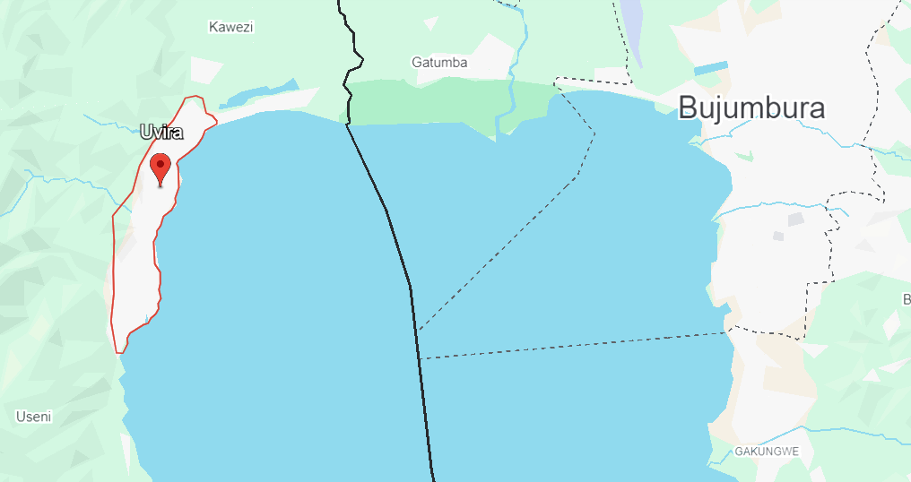 Uvira iherereye mu majyaruguru y'Iburengerazuba y'Ikiyaga cya Tanganyika gikorwaho n'ibihugu birimo u Burundi, Tanzania na Zambia