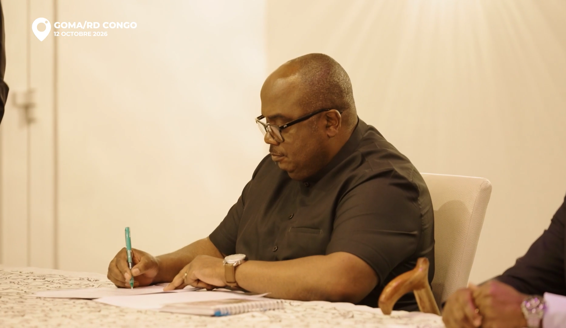 Bertrand Bisimwa wari Umuyobozi wungirije wa AFC ni Visi Perezida wa FRN