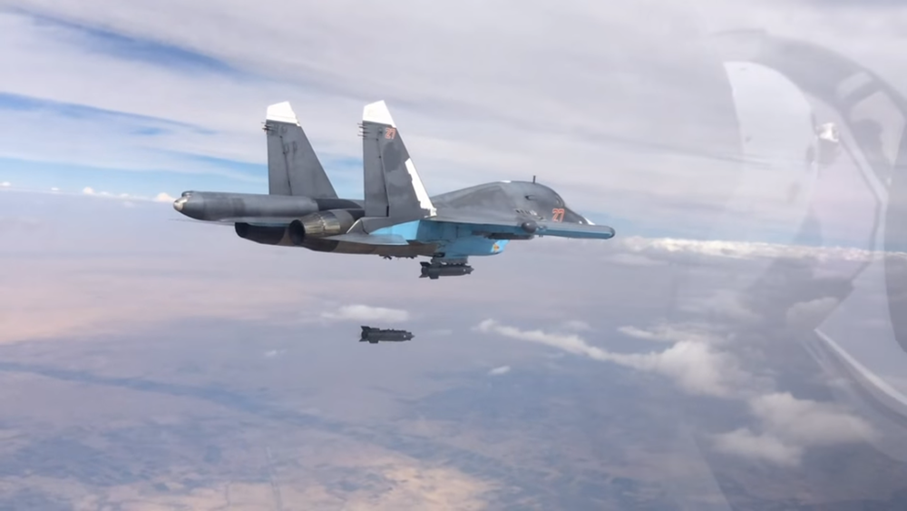 Soukhoï Su-34, imwe mu ndege zikomeye z'intambara z'u Burusiya zigaragara muri Syria