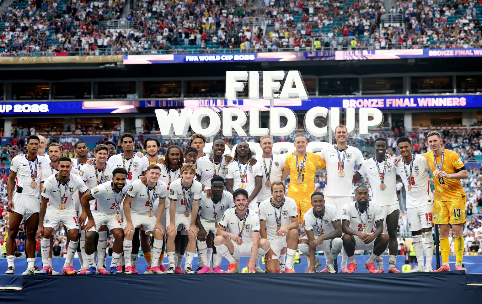 U Bwongereza bwegukanye umwanya wa gatatu mu Gikombe cy'Isi cya 2026 butsinze u Bufaransa ibitego 6-4