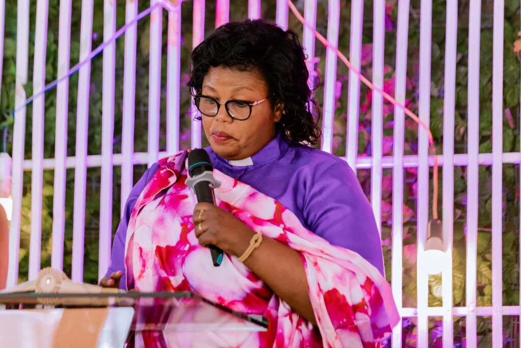 Julie Kandema yasabye abo bagore gukoresha neza ubumenyi bahawe