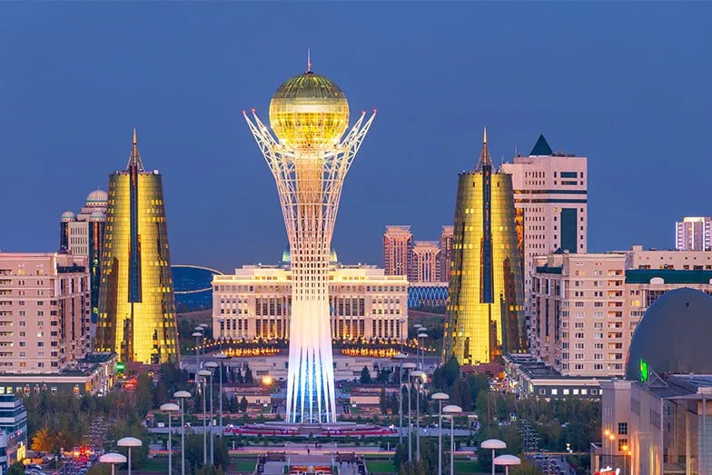 Astan ni Umurwa Mukuru wa Kazakhstan guhera mu 1997