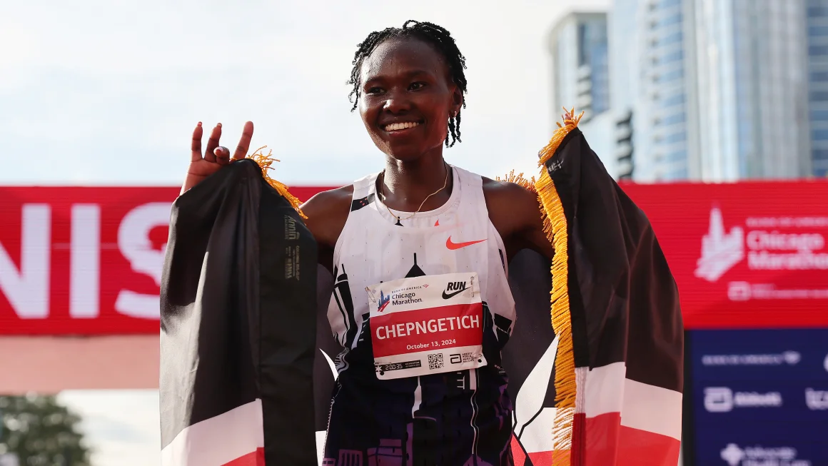 Chepngetich yegukanye Marathon y'i Chicago ku nshuro ya gatatu