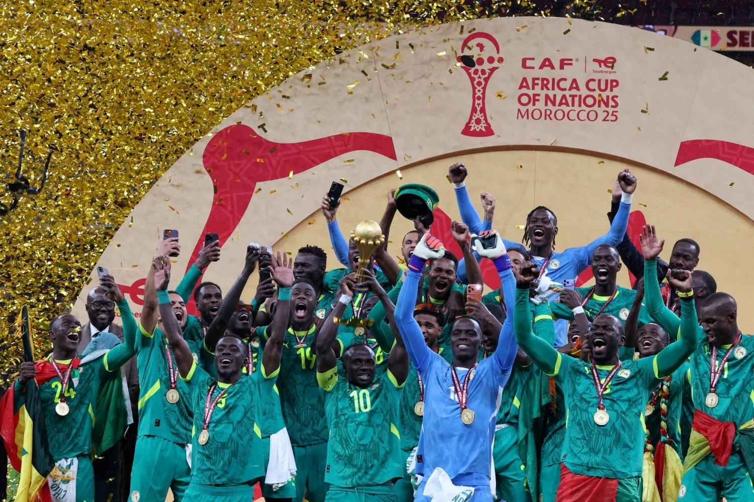 Sénégal yambuwe igikombe cya CAN ikimaranye amezi abiri